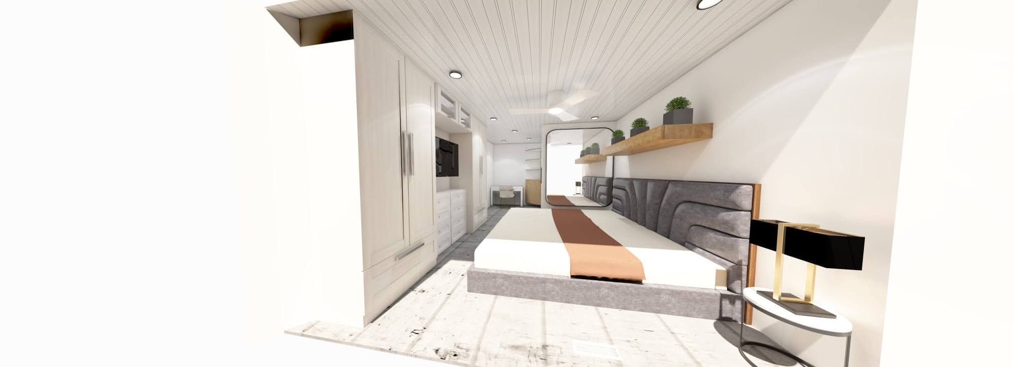 Courtice Master Bedroom and Ensuite Design